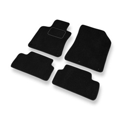 Covorașe auto din catifea pentru: Peugeot 308 II Hatchback (2013-2021) - negru