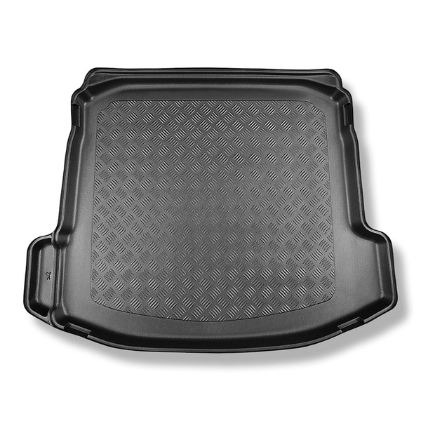 Tăviță pentru portbagaj auto: Audi A3 8Y Limousine (04.2020-....) - slotul din partea stângă eliminabil la modelele cu plasă laterală