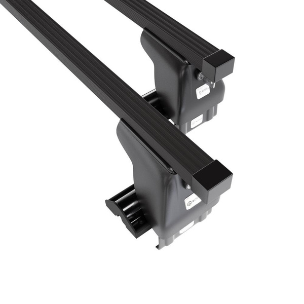 Portbagaj de bază pentru plafonul mașinii pentru: Hyundai Getz Hatchback (2005-2011) - negru - fără elemente de montaj - oțel