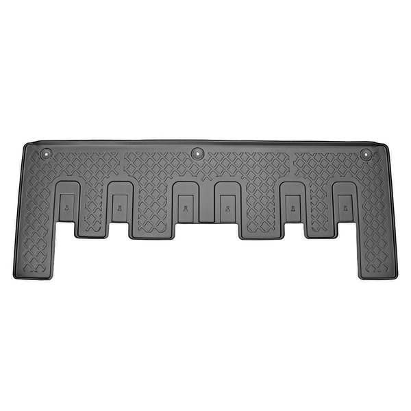 Covorașe TPE pe măsură: Ford Tourneo Custom Van (01.2013-2023) - cu cutie de viteză manuală și automată; al doilea rând spate complet (T - al doilea rând)