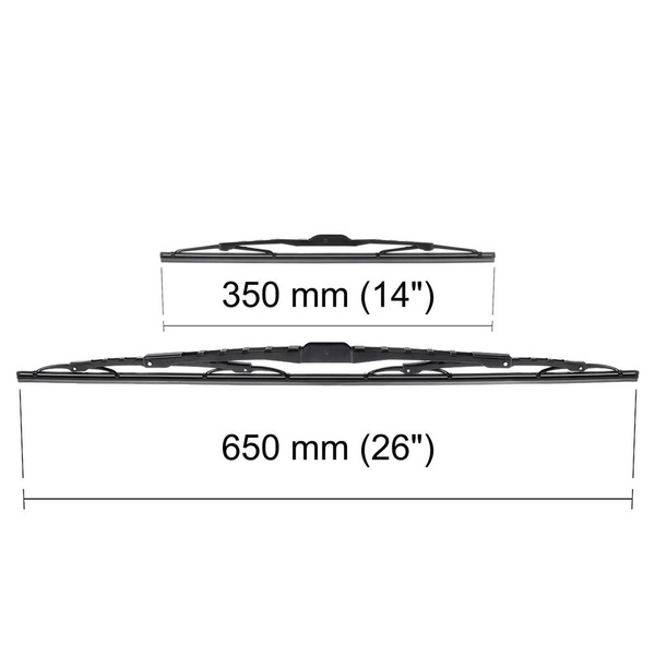Ștergătoare auto de parbriz pentru Hyundai Grand Santa Fe SUV (07.2013-2020) - lamele standard