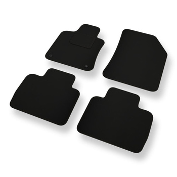 Covorașe auto din pâslă: Peugeot 508 II Berlină, SW (2018-....) - negru