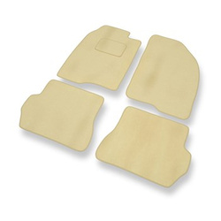 Covorașe auto din catifea pentru: Ford Fusion I Dubita (2002-2005) - bej