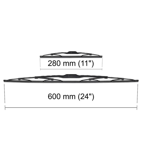 Ștergătoare auto de parbriz pentru Mitsubishi Colt VI Hatchback, Convertível (04.2004-04.2013) - lamele standard