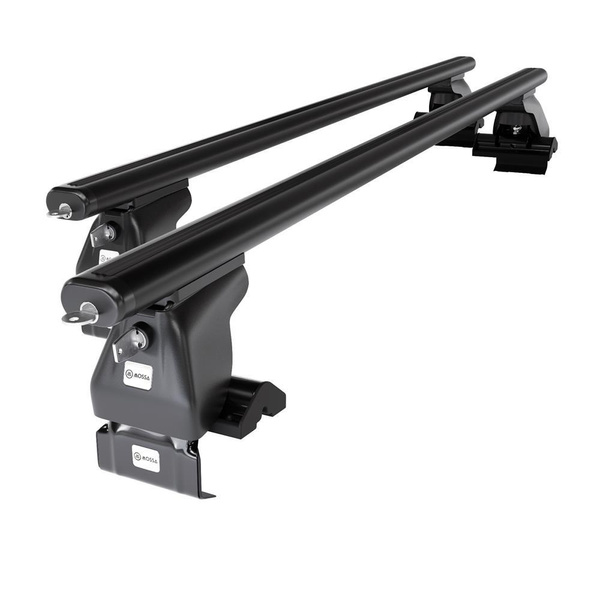 Portbagaj de bază pentru plafonul mașinii pentru: Volkswagen Jetta mk VI Berlină (2011-2018) - negru - fără elemente de montaj - aluminiu