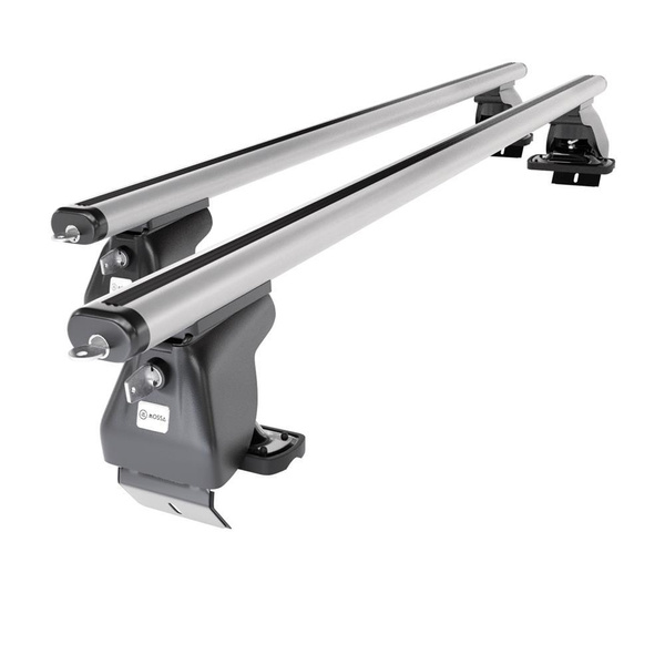 Portbagaj de bază pentru plafonul mașinii pentru: DS 4 Crossback Hatchback (2016-2018) - argintiu - fără elemente de montaj - aluminiu