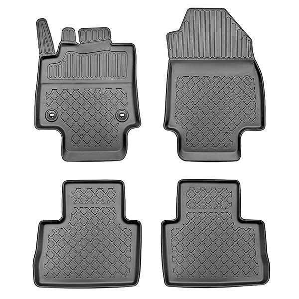 Covorașe TPE pe măsură: Toyota RAV4 V SUV (01.2019-....) - cu cutie de viteză automată