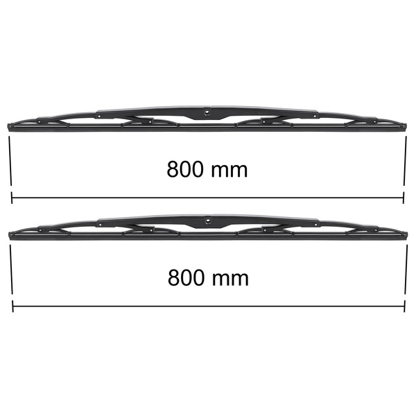 Ștergătoare auto de parbriz pentru Jelcz Maestro M121M4 Autobuz (2006-2008) - lamele standard