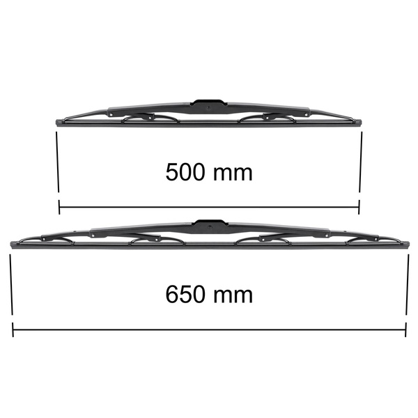 Ștergătoare auto de parbriz pentru Peugeot Expert U64 Van (1995-2007) - lamele standard