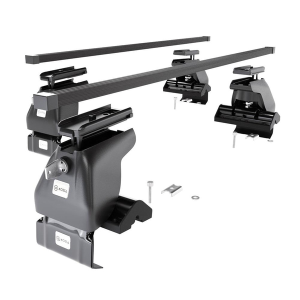 Portbagaj de bază pentru plafonul mașinii pentru: Volkswagen Jetta mk VI Berlină (2011-2018) - negru - fără elemente de montaj - oțel