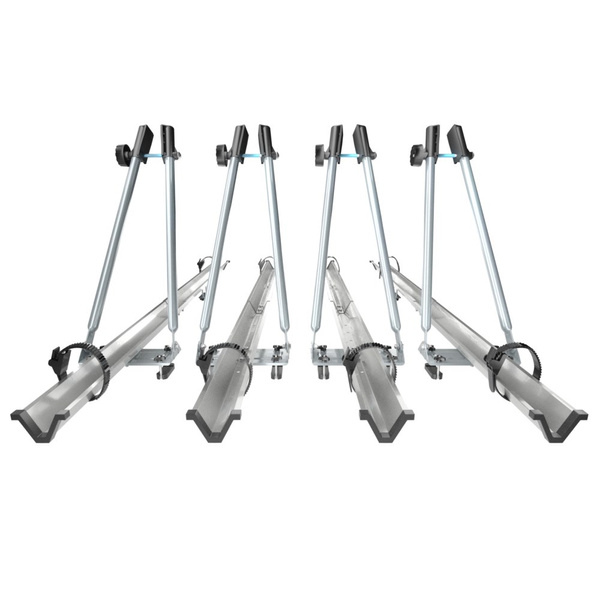 Suport plafon pentru biciclete, Suport plafon pentru biciclete cu bară din aluminiu - 4xM-42