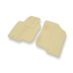 Covorașe auto din catifea pentru: Kia Ceed I Hatchback, Combi (2006-2012) - bej