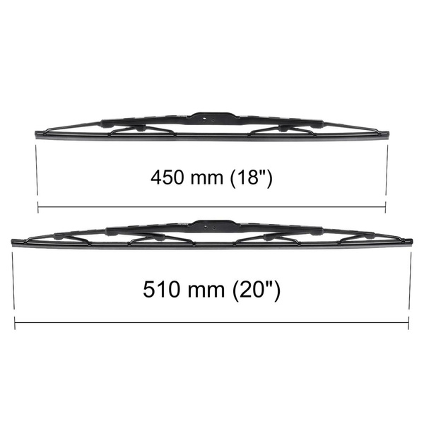 Ștergătoare auto de parbriz pentru Mazda RX-8 Coupé (04.2003-04.2012) - lamele standard