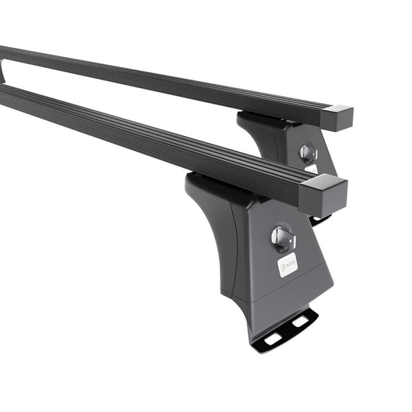 Portbagaj de bază pentru plafonul mașinii pentru: Honda CR-V SUV (2007-2011) - negru - puncte de montare - oțel