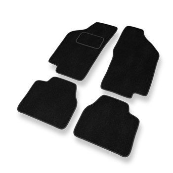 Covorașe auto din catifea pentru: Lancia Delta II Hatchback (1993-1999) - negru