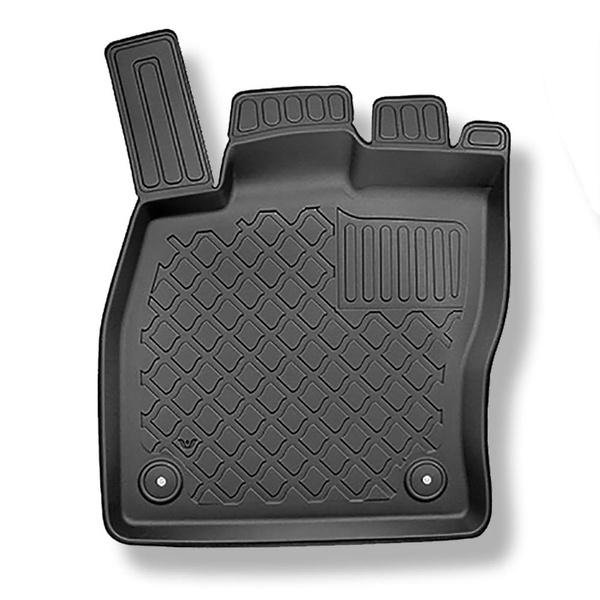 Set cu tăvița pentru portbagaj și covorașe auto TPE pentru: Seat Leon IV KL Sportstourer (03.2020-....) - portbagaj superior; podea mobilă în poziția cea mai înaltă; nu pentru versiunea mHEV