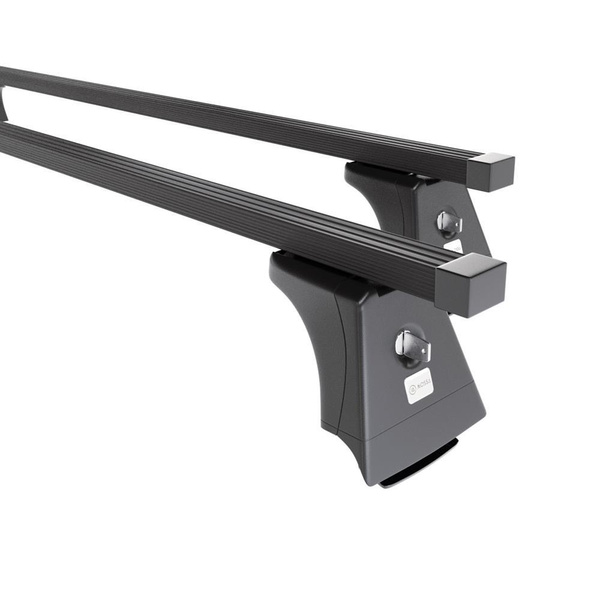 Portbagaj de bază pentru plafonul mașinii pentru: Toyota Avensis mk III Combi (2009-2019) - negru - puncte de montare - oțel