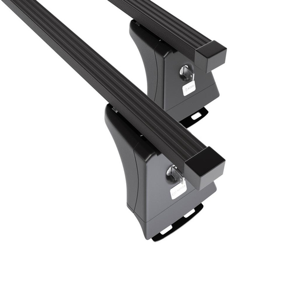 Portbagaj de bază pentru plafonul mașinii pentru: Honda CR-V SUV (2007-2011) - negru - puncte de montare - oțel