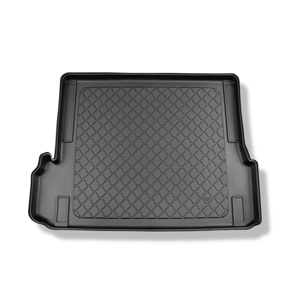 Tăviță pentru portbagaj auto: Toyota Land Cruiser J150 SUV (11.2009-05.2024) - 7 locuri; rândul III coborât; de asemenea pentru modelele cu șine de montaj