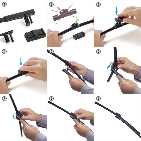 Ștergătoare auto de parbriz pentru Alfa Romeo GT Coupé (04.2005-12.2010) - lamele plete