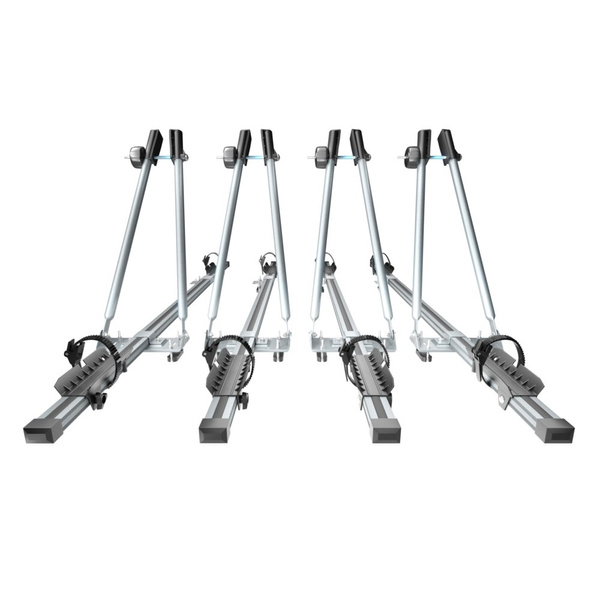 Suport plafon pentru biciclete, suport de biciclete pe plafon cu cheie, cu bară de aluminiu - 4xM-08