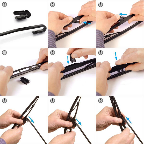 Ștergătoare auto de parbriz pentru Toyota ProAce Van (06.2013-....) - lamele standard