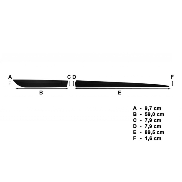 Mulaje laterale pentru mașină: Nissan Pulsar Hatchback (2014-2018)