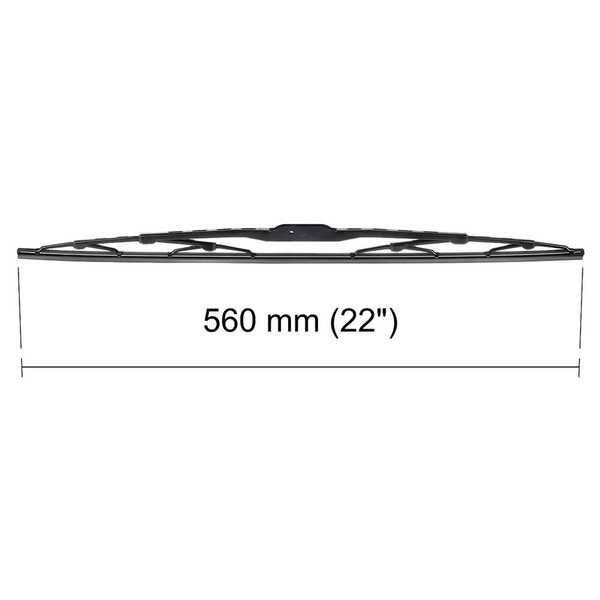 Ștergător auto de parbriz pentru Mercedes-Benz CLK C208, A208 Coupé, Cabriolet (09.1996-01.2003) - lamele standard