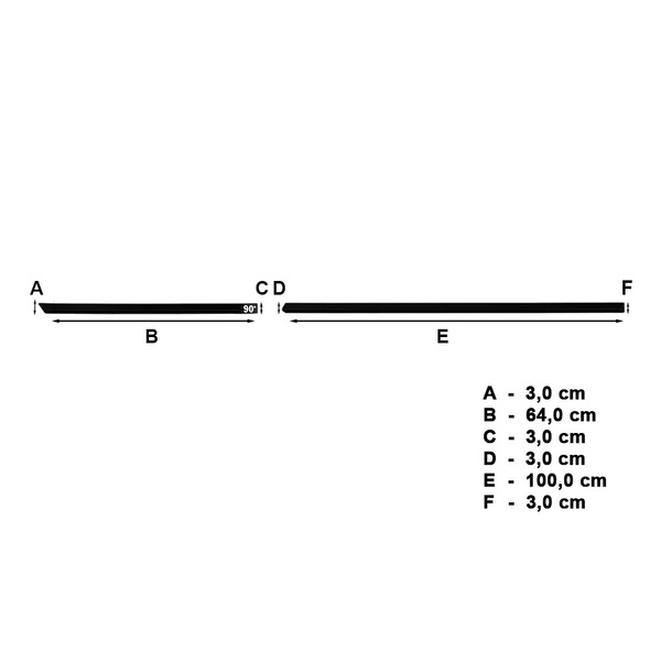 Mulaje laterale pentru mașină: Mercedes-Benz Clasa E Berlină (2017-....) - (lungimea lamelelor: 1000mm; 640mm)