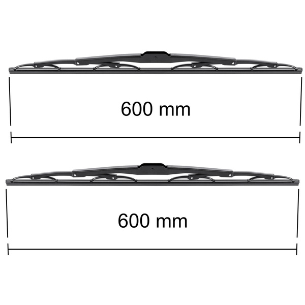 Ștergătoare auto de parbriz pentru Iveco Daily II Van (1999-2006) - lamele standard