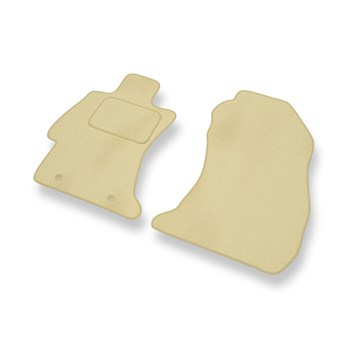 Covorașe auto din catifea pentru: Subaru XV SUV (2012-2017) - bej