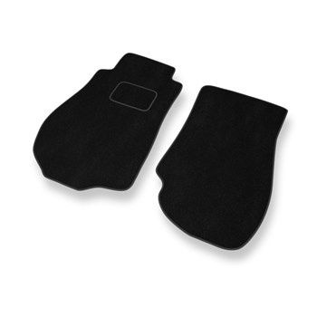 Covorașe auto din catifea pentru: Nissan 350Z Coupé, Roadster (2003-2009) - negr