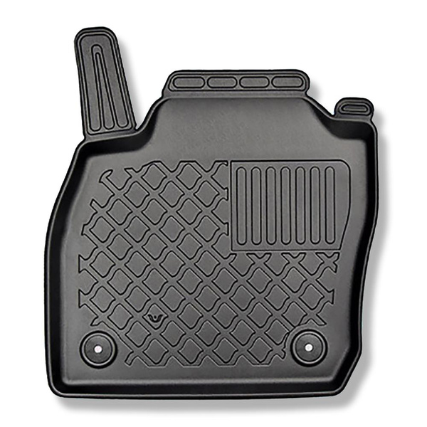 Set cu tăvița pentru portbagaj și covorașe auto TPE pentru: Volkswagen T-Cross Crossover (04.2019-....) - portbagaj inferior; podea mobilă în poziția cea mai joasă