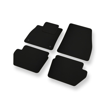 Covorașe auto din pâslă: Ford Fiesta VIII Hatchback (2017-2023) - negru