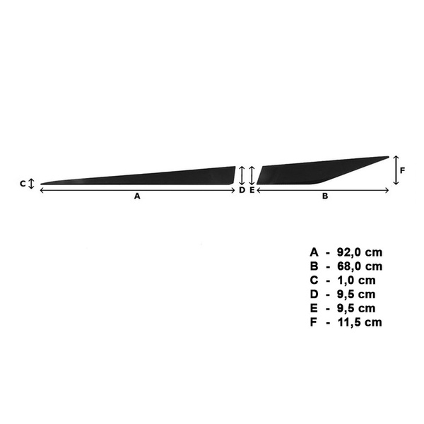Mulaje laterale pentru mașină: Lexus NX SUV (2014-....)
