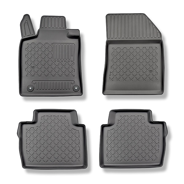 Covorașe TPE pe măsură: Peugeot 508 II Berlină, SW (11.2018-....) - de asemenea cu tracțiune Hybrid