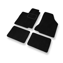 Covorașe auto din catifea pentru: Seat Ibiza II Hatchback (1993-2002) - negru