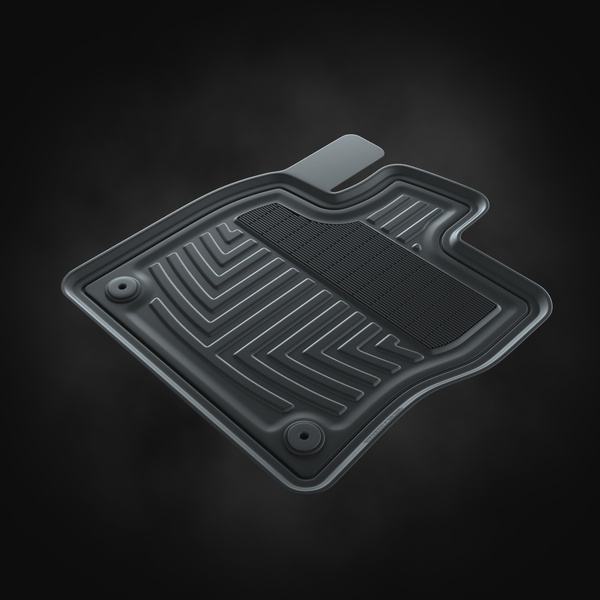 Covorașe auto din cauciuc: Seat Leon IV (2020-....) - negru