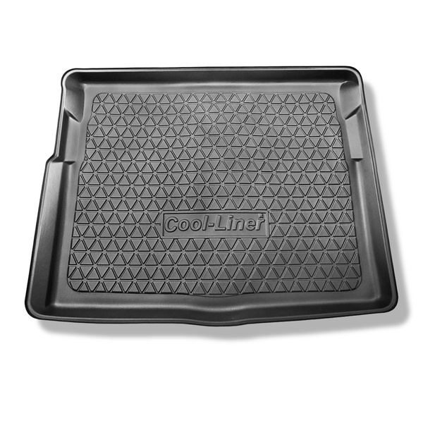 Tăviță pentru portbagaj auto: Citroen C4 Picasso II Dubita (07.2013-11.2020) - 5 locuri; portbagaj inferior (fără inserție de polistiren sub podeaua portbagajului)