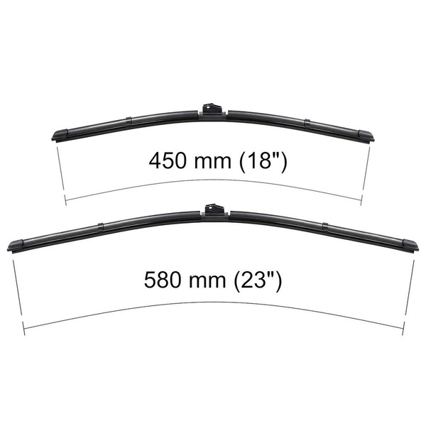 Ștergătoare auto de parbriz pentru Alfa Romeo Brera Coupé (01.2006-12.2010) - lamele plete