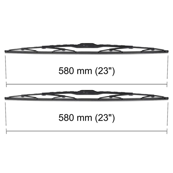 Ștergătoare auto de parbriz pentru Saab 9-5 I Combi, Berlină (06.1997-07.2007) - lamele standard