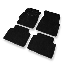 Covorașe auto din catifea pentru: Honda Civic VI Aerodeck, Coupé, Hatchback, Berlină (1996-2000) 3 uși, 4 uși - negru