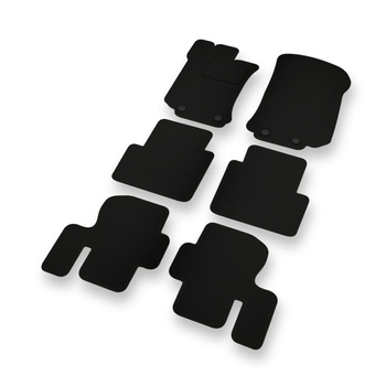 Covorașe auto din pâslă: Mercedes-Benz Clasa R W251 Van (2005-2012) - negru