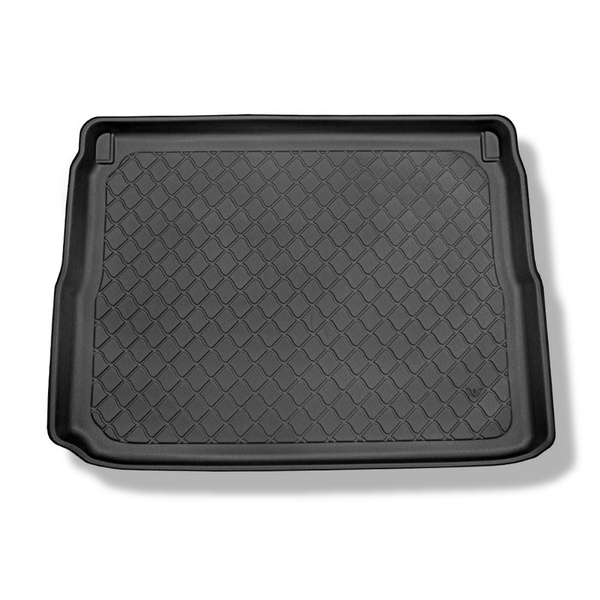 Tăviță pentru portbagaj auto: Renault Kadjar SUV (06.2015-09.2022) - portbagaj superior (pentru podeaua plată a portbagajului)