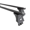 Portbagaj de bază pentru plafonul mașinii pentru: Honda CR-V SUV (2007-2011) - negru - puncte de montare - oțel