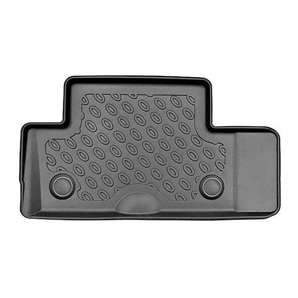 Set cu tăvița pentru portbagaj și covorașe auto TPE pentru: Citroen C4 Picasso II Dubita (07.2013-11.2020) - 5 locuri; portbagaj inferior (fără inserție de polistiren sub podeaua portbagajului); fără rândul III