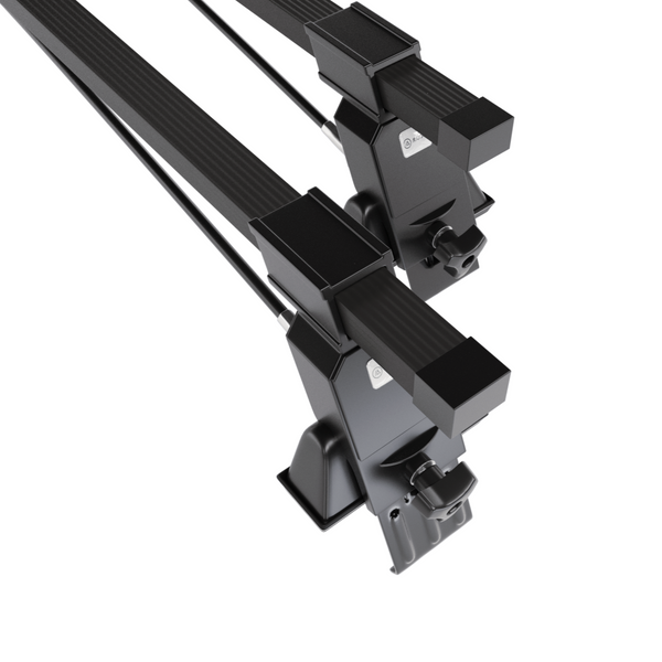 Portbagaj de bază pentru plafonul mașinii pentru: Renault Thalia Berlină (2001-2010) - negru - fără elemente de montaj - oțel