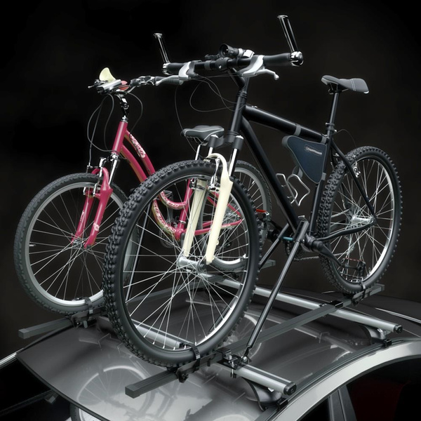 Suport plafon pentru biciclete, Suport plafon pentru biciclete cu bară de oțel - 2xM-04