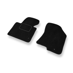 Covorașe auto din catifea pentru: Kia Carens IV Dubita (2013-2019) - negru