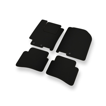 Covorașe auto din pâslă: Kia Rio IV Hatchback (2017-....) - negru